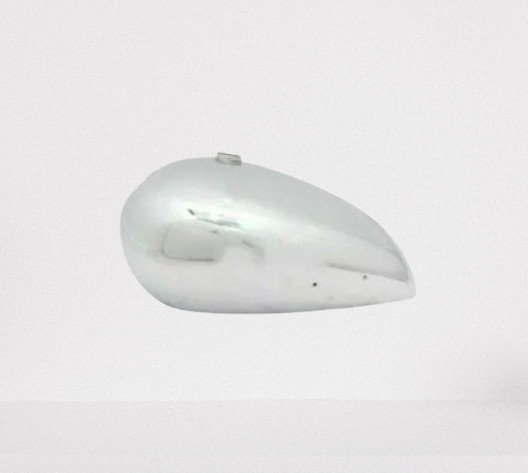 TRIUMPH 3HW CHROME FUEL TANK WITHOUT AIR CLEANER CUTAWAY / COMPATIBLE FOR