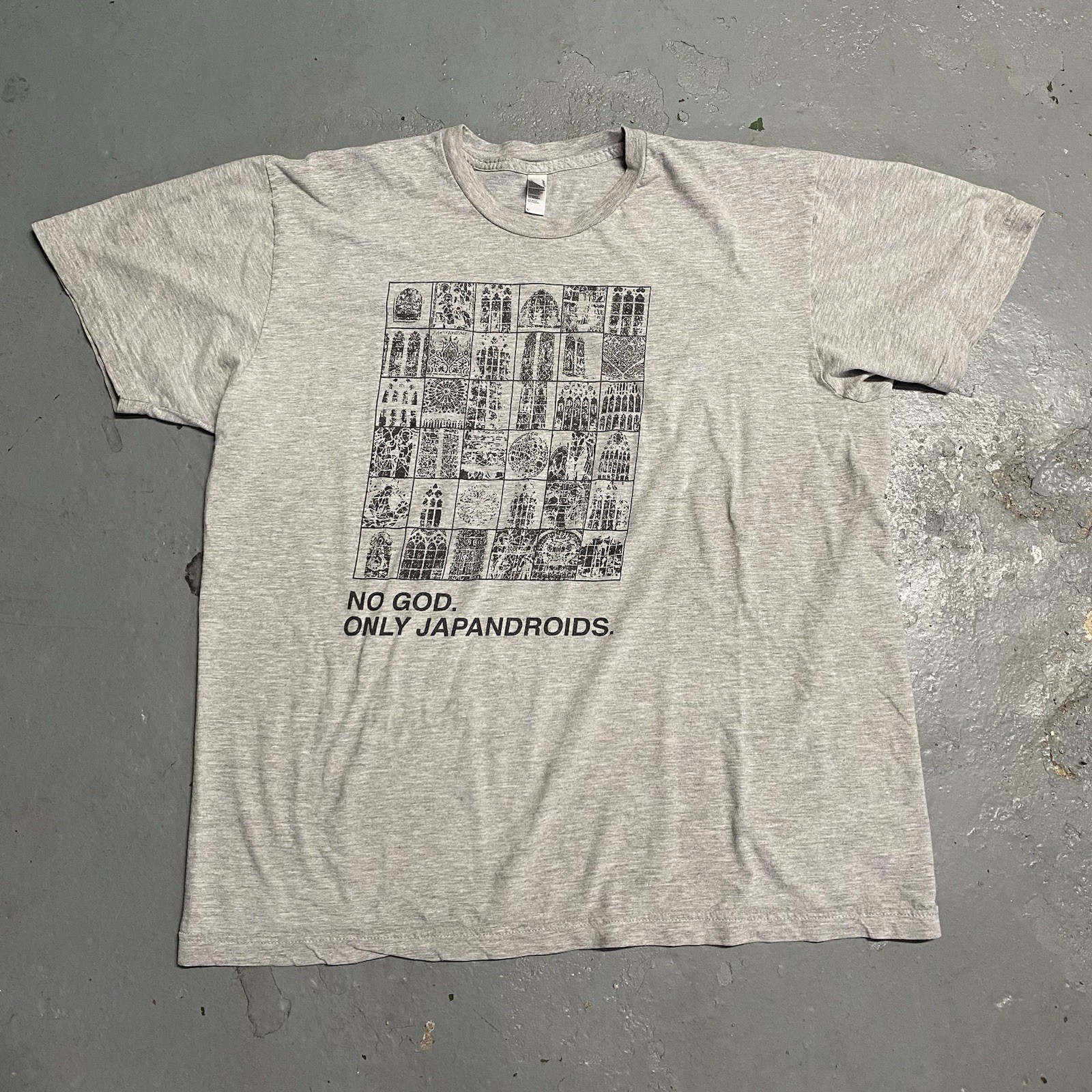 Vintage 2010s Japandroids “No God” Indie Shirt Large