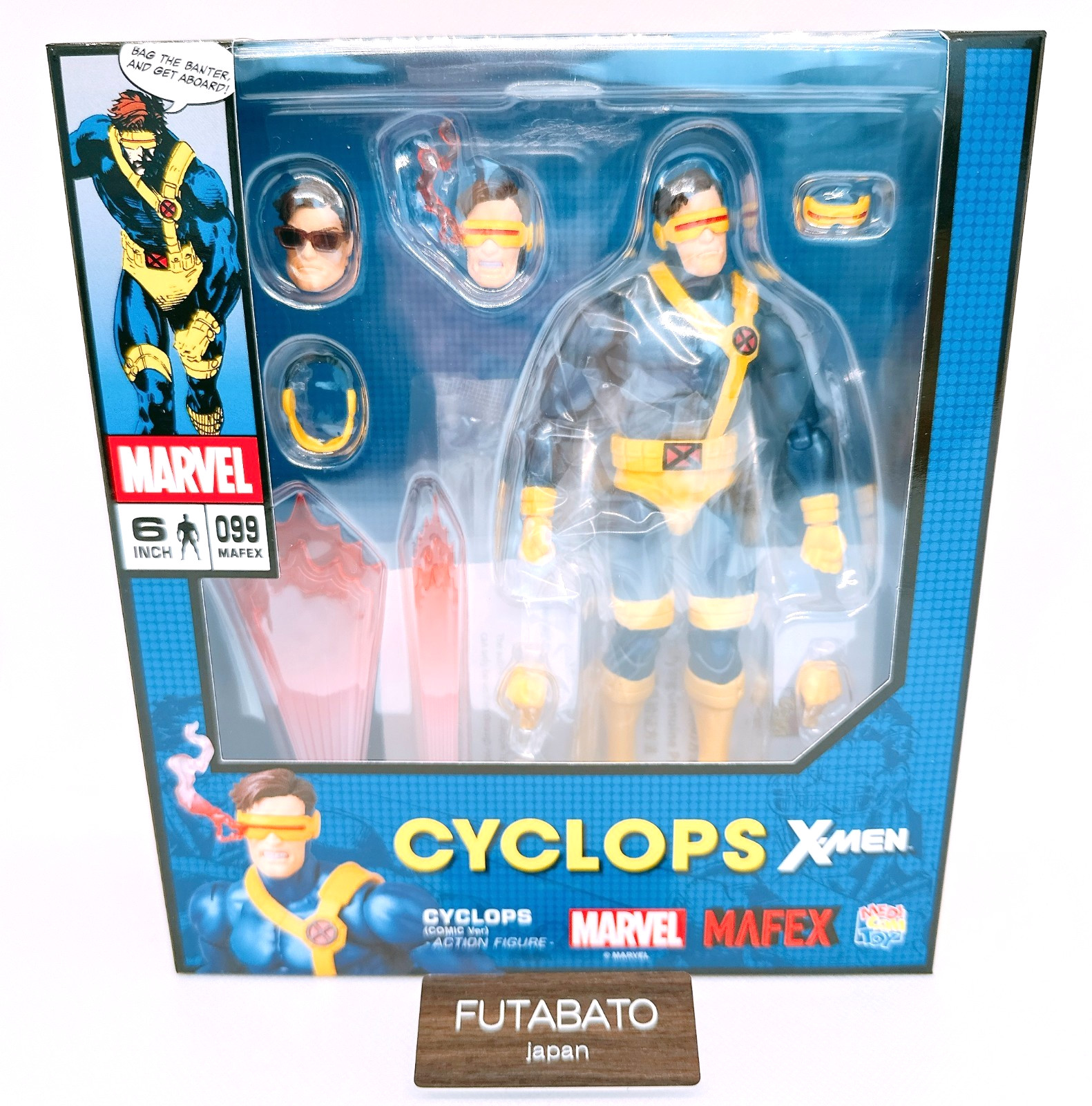 Medicom Toy Mafex No.099 Cyclops Comic ver. Action Figure 160mm Limited Japan