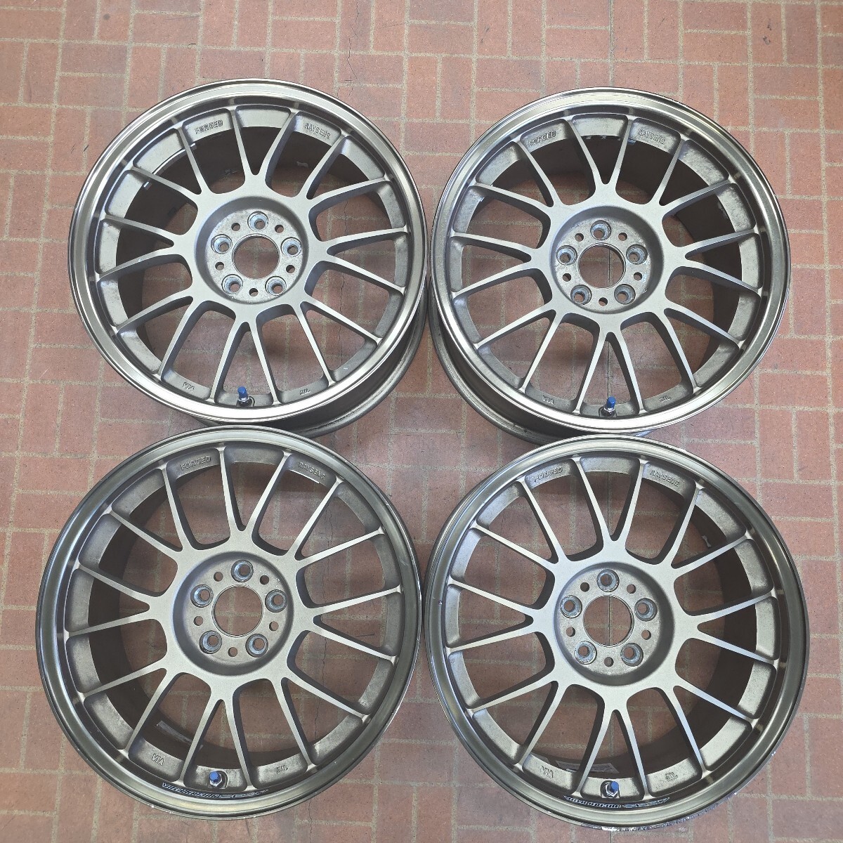 Rays Volk Racing Se37K Forged Lightweight 17 Inch 7.5J 48 5H-100 Used Prius Lega