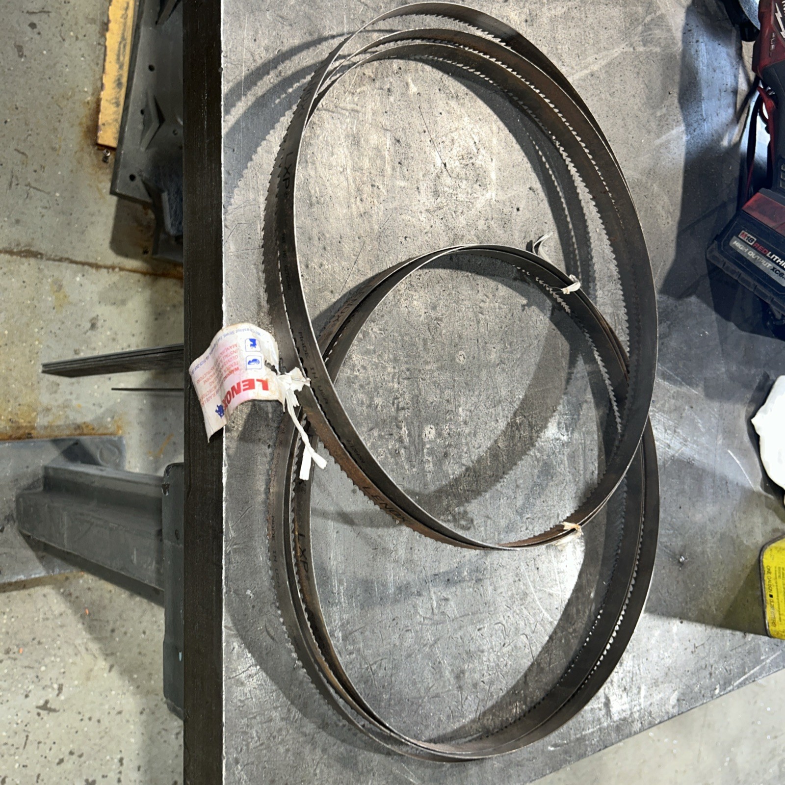 LENOX Welded Bandsaw Blade 4-6TPI Variable Pitch 11’6 LENOX Welded Bandsaw Blade 4-6TPI Variable Pitch 11’6