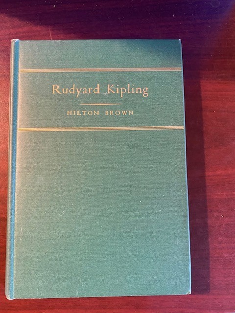 1945 *FIRST* Rudyard Kipling: A New Appreciation by Hilton Brown VG Condition 1945 *FIRST* Rudyard Kipling: A New Appreciation by Hilton Brown VG Condition