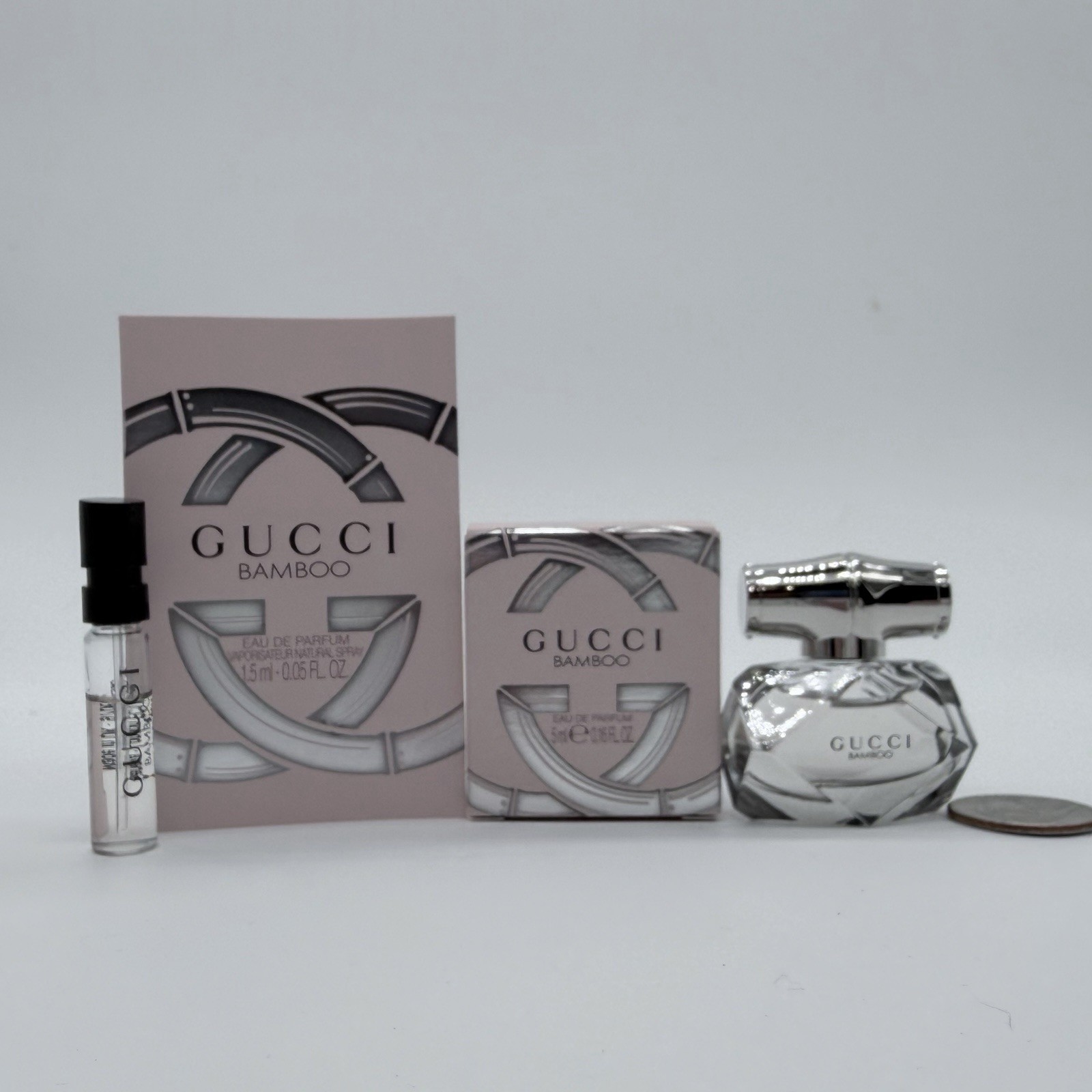 Gucci Bamboo Eau De Parfum 5ml Mini + 1.5ml Sample