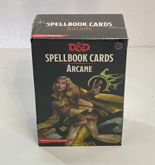 Dungeons and Dragons (D&D) Spellbook Cards Arcane Wizards Of Coast 2022 New