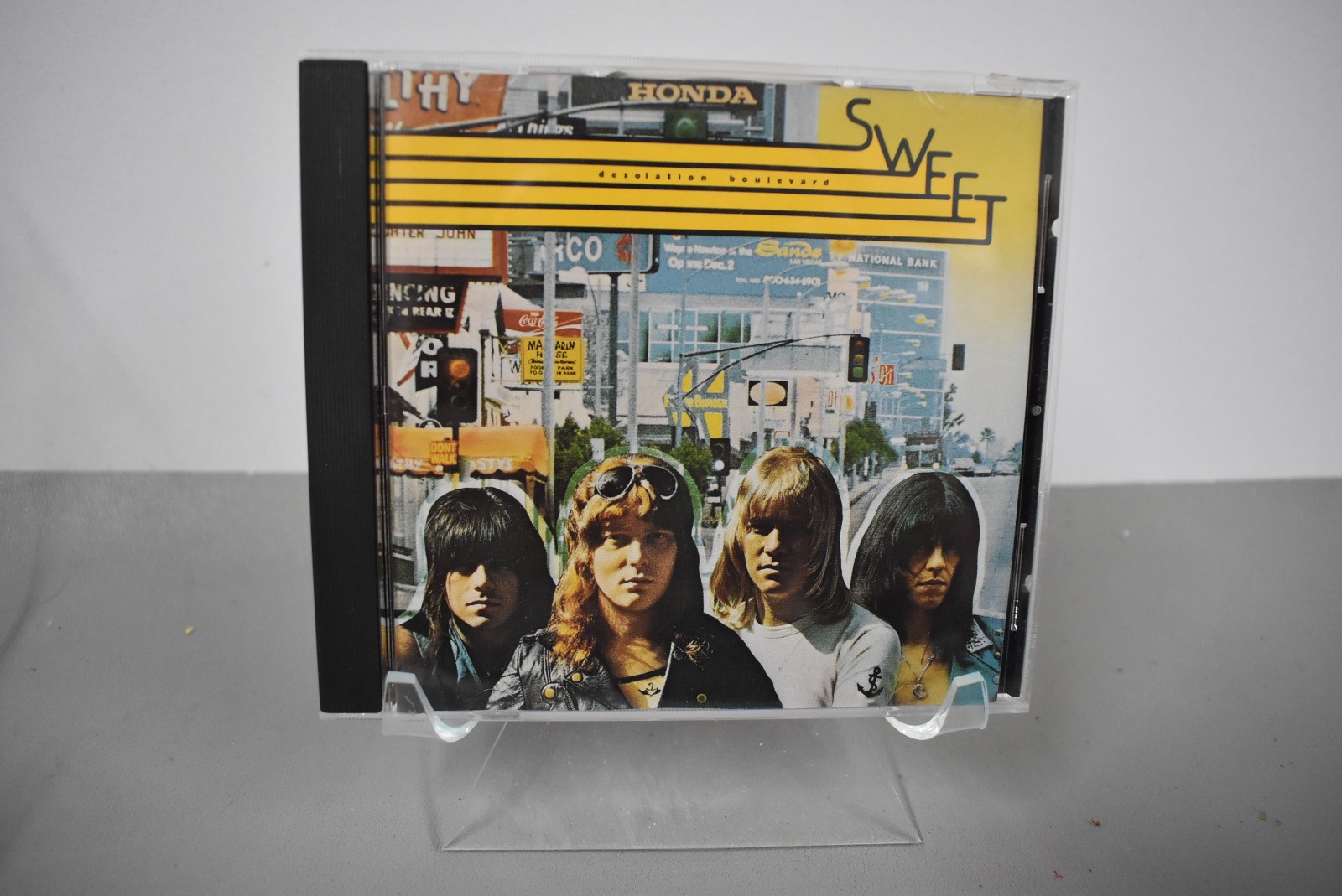 Sweet Desolation Boulevard CD 1990 CDP 7 48452 2 Glam Rock Ballroom Blitz EX Sweet Desolation Boulevard CD 1990 CDP 7 48452 2 Glam Rock Ballroom Blitz EX