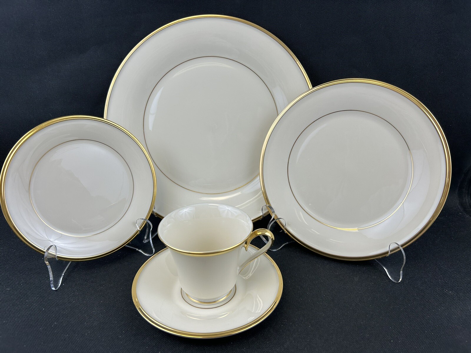Lenox China~Dimension~ Eternal~(1)~5 Piece Place Setting~1st Quality ~ Perfect Lenox China~Dimension~ Eternal~(1)~5 Piece Place Setting~1st Quality ~ Perfect