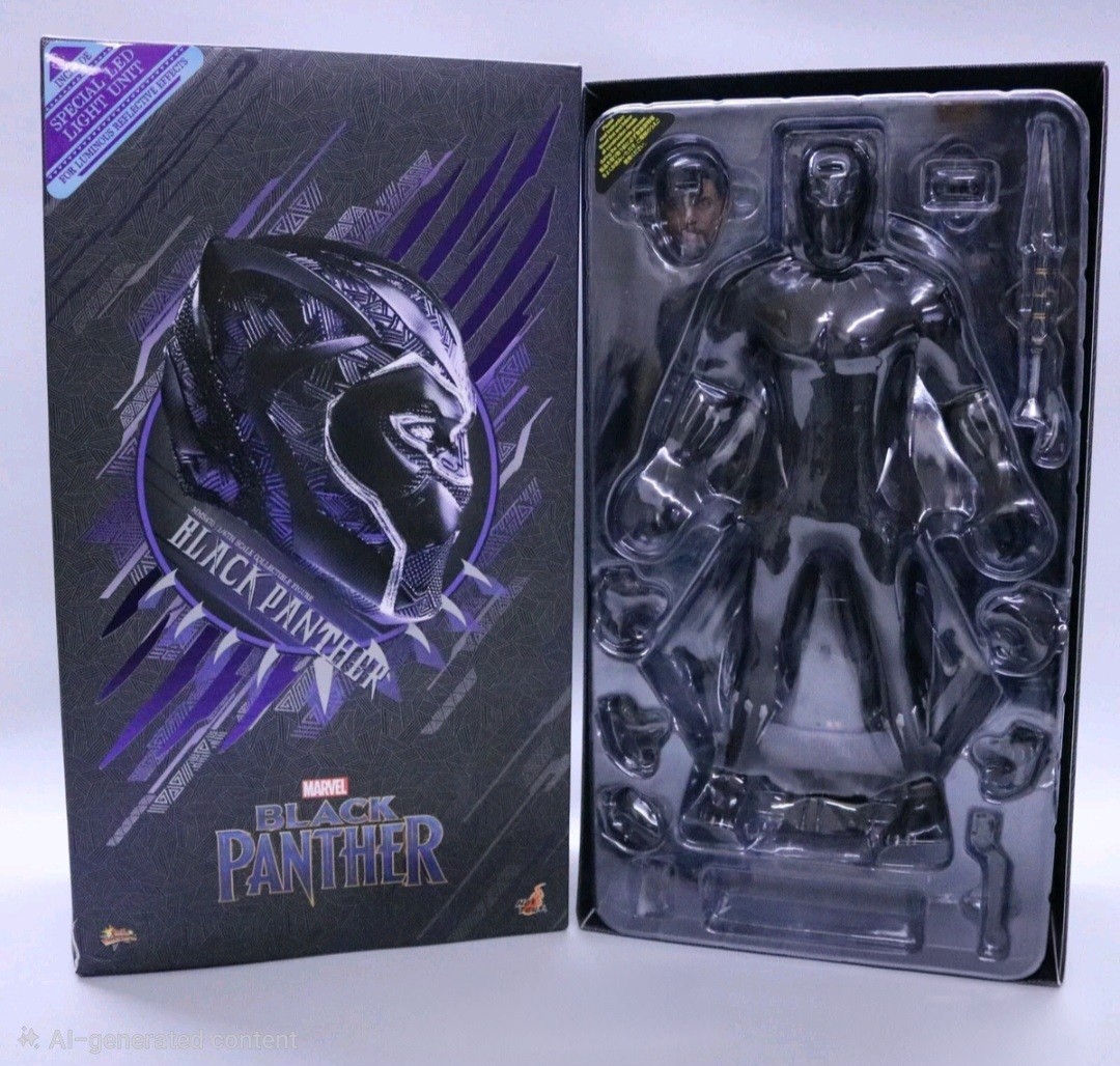 Hot Toys Black Panther 1/6 Scale Action Figure - (MMS470) Hot Toys Black Panther 1/6 Scale Action Figure - (MMS470)