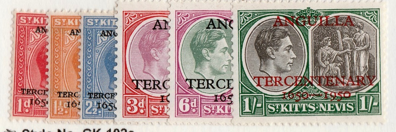 St. Kitts & Nevis        99 - 104          MH OG