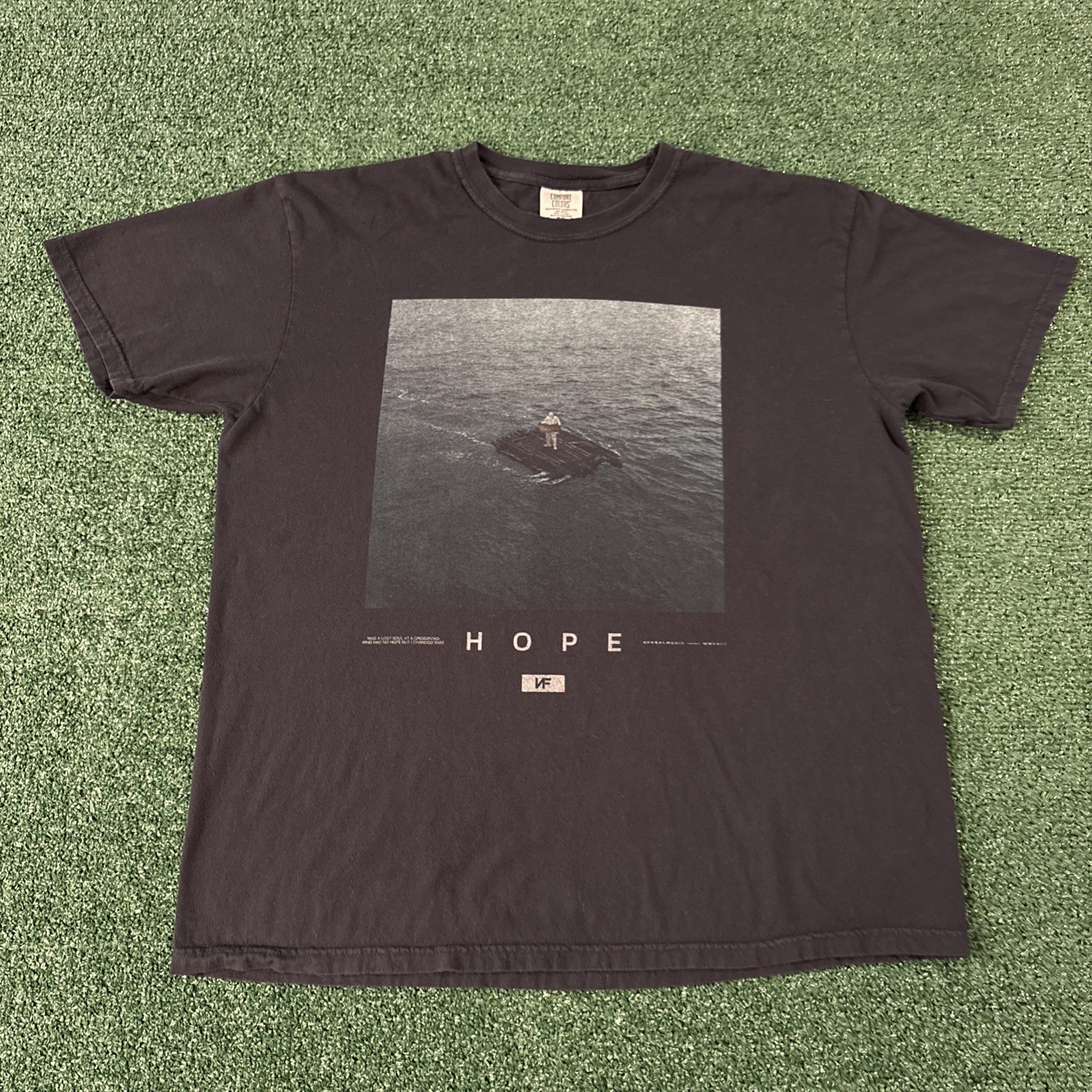 NF Black Concert T-Shirt Hope Tour Rap Hip Hop Music Fan Merch Size XL 2023