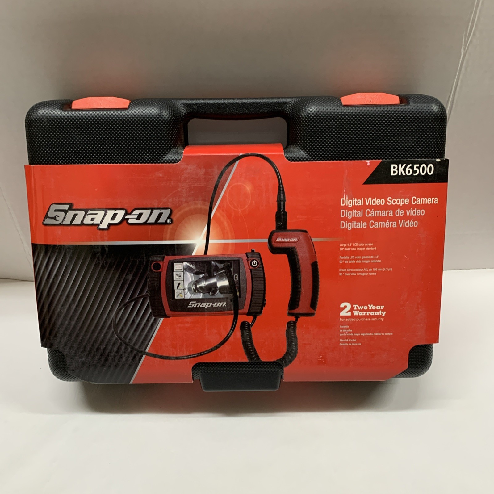 Snap On BK6500 Digital Video Scope Touch Screen Display & Dual Imager NEW SEALED