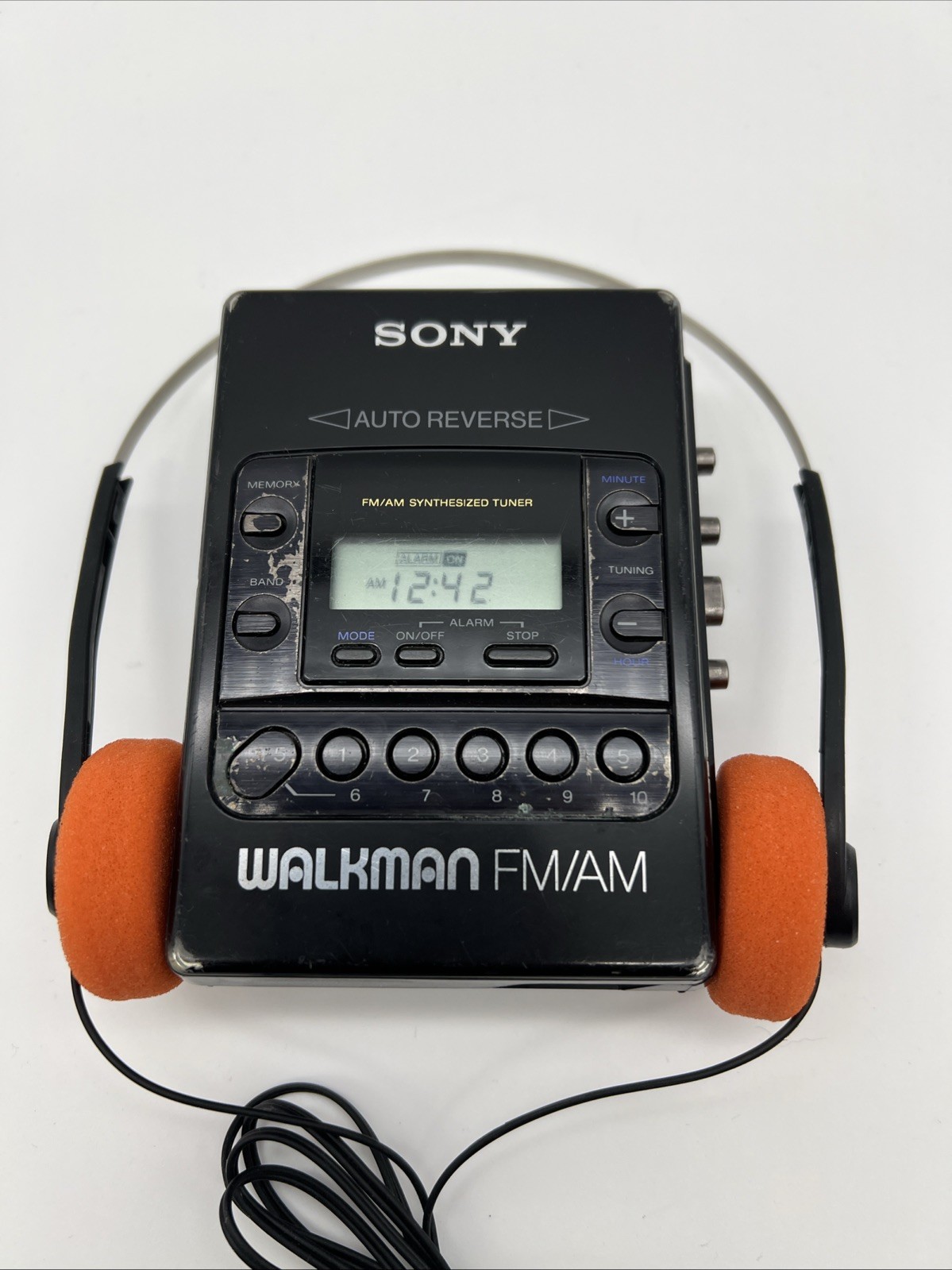 Sony Walkman WM-F2081 AM/FM Cassette Player - New Belt - Reconditioned