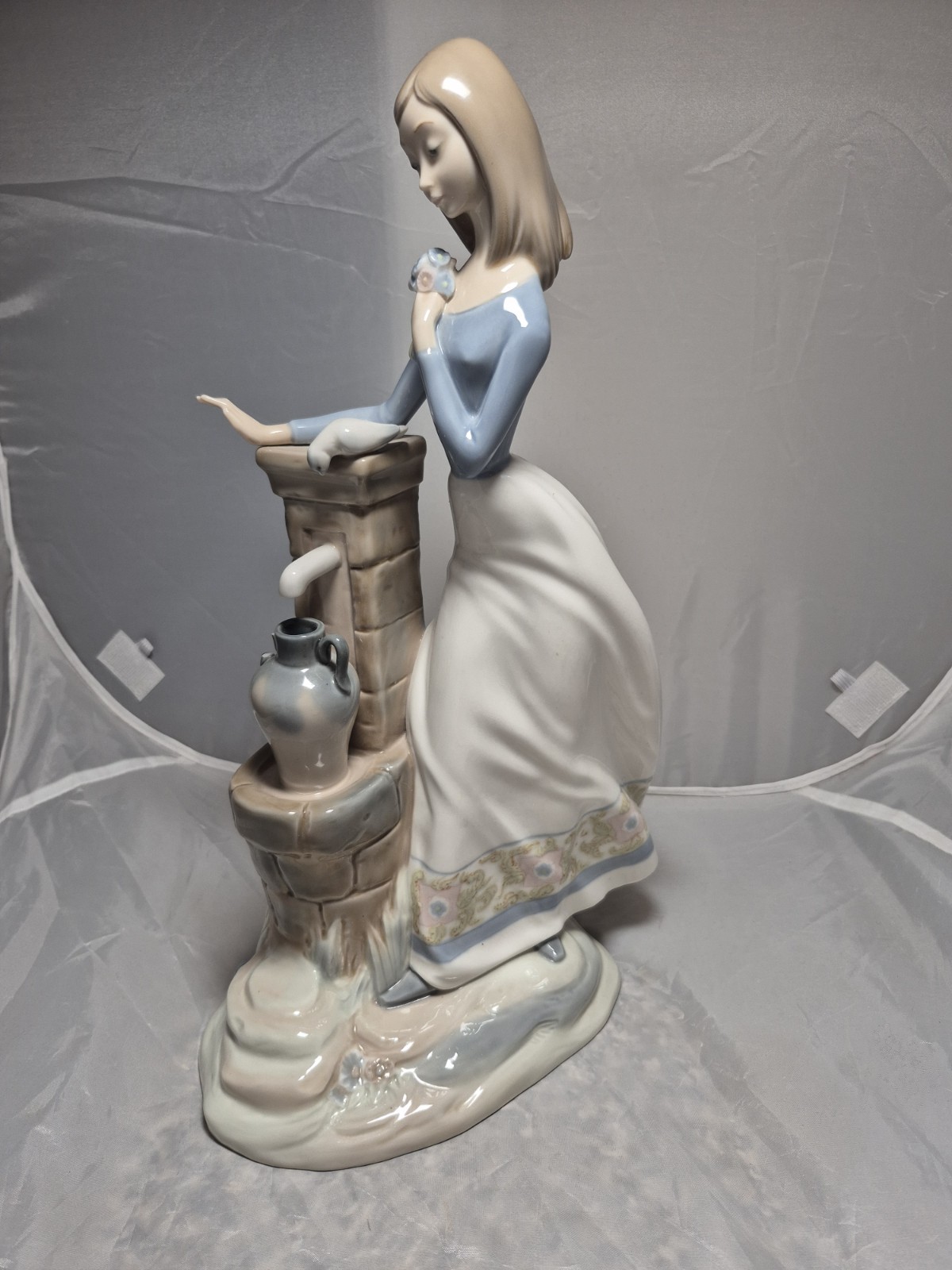 💥 Zaphir by Lladro Making A Wish 623 Porcelain Figurine Large 15 💥 Zaphir by Lladro Making A Wish 623 Porcelain Figurine Large 15