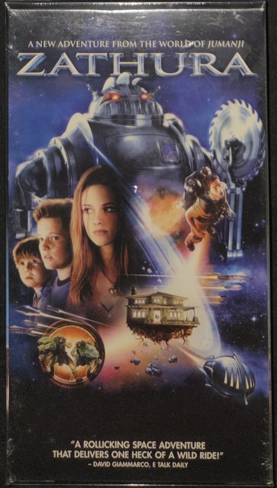 Zathura A Space Adventure VHS Tape 2006 Brand New Factory Sealed Rare Late-Era
