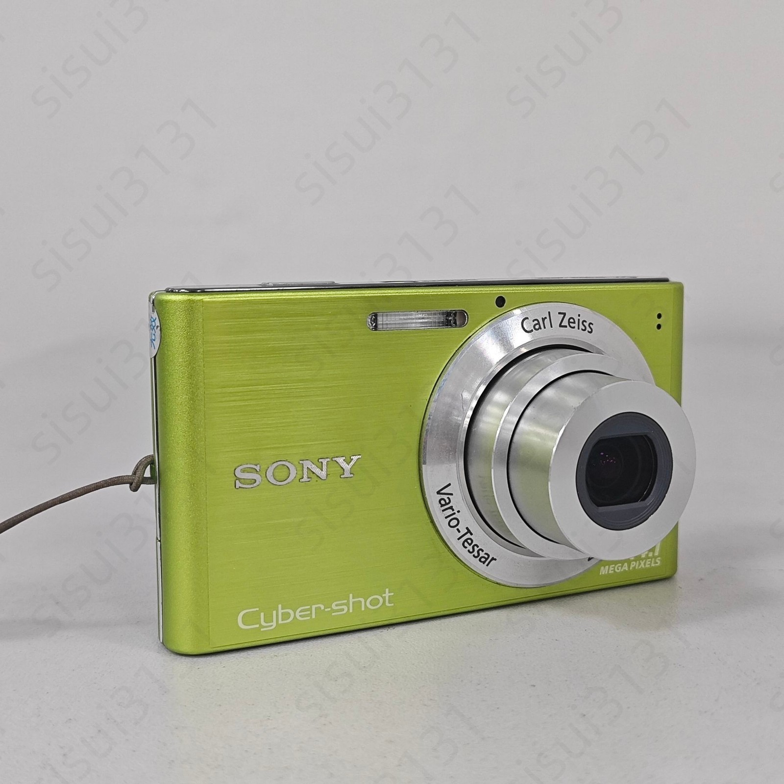 Green Sony Cyber-shot DSC W320 Digital Camera 14.1MP 4x Optical Zoom Test Work