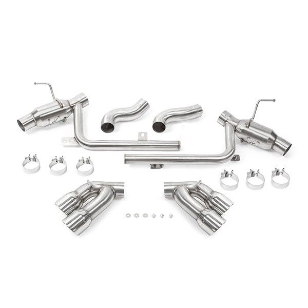 Mishimoto Pro Cat-Back Exhaust Fits Chevy Camaro 2.0T Quad Tip 2016-2024 Mishimoto Pro Cat-Back Exhaust Fits Chevy Camaro 2.0T Quad Tip 2016-2024
