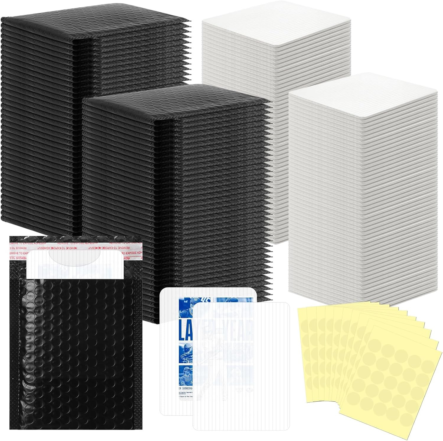 175-Piece Sports Card Shipping Supplies Kit