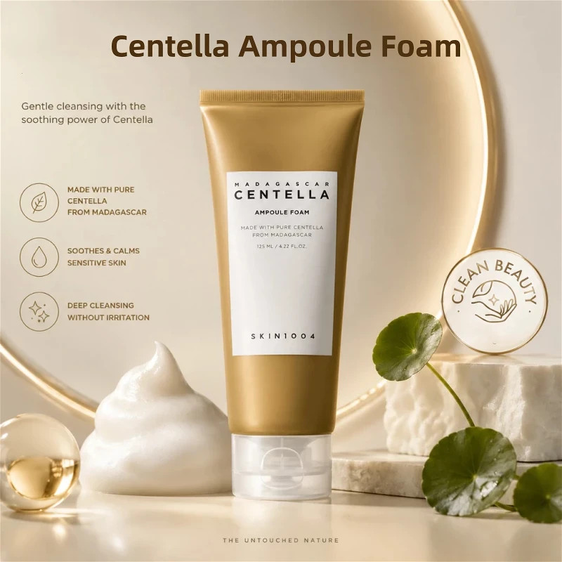 SKIN1004 Madagascar Centella Ampoule Foam 4.22 fl.oz, 125ml, (US-SELLER)