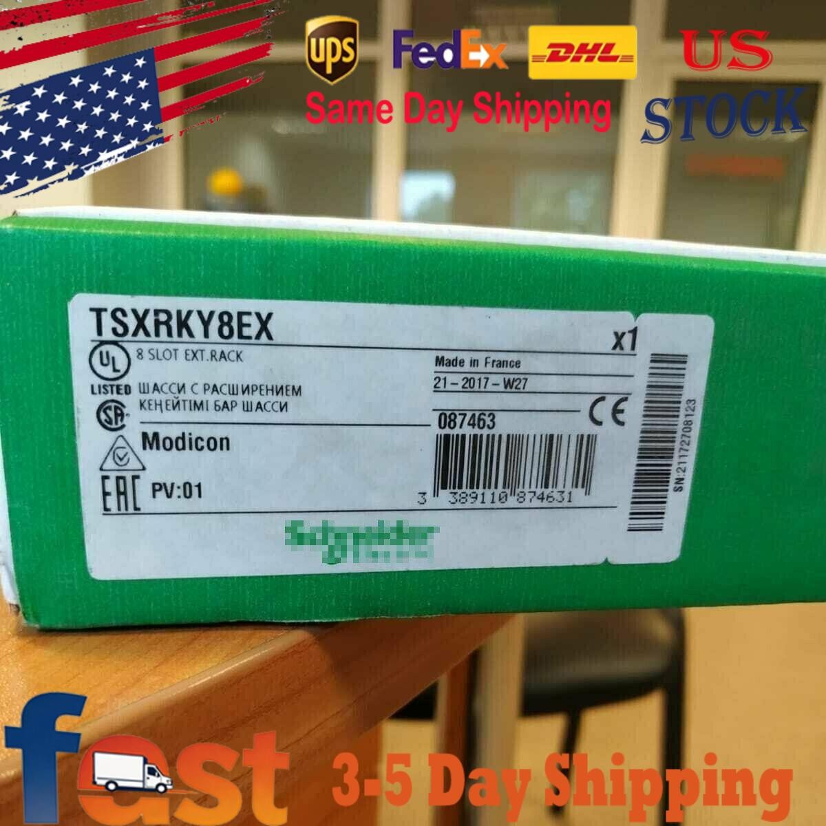 New In Box SCHNEIDER TSXRKY8EX 8 Slot Extension Rack US Free TAX