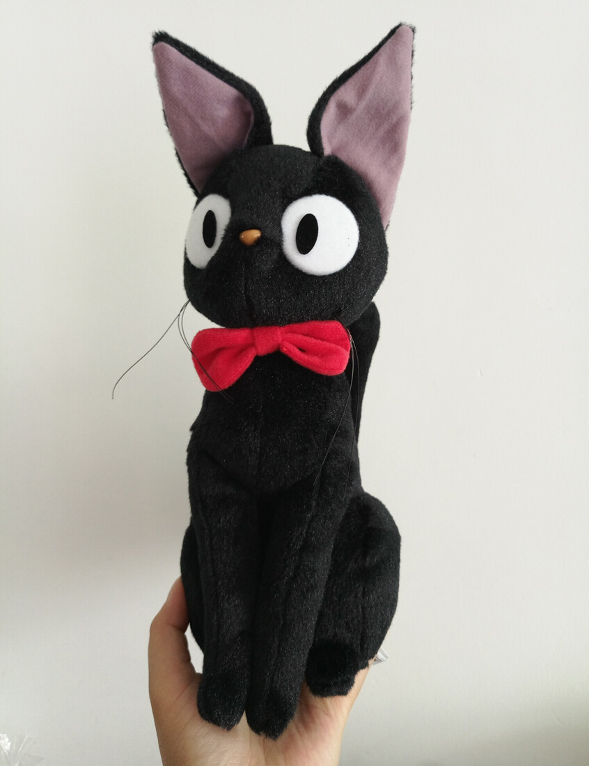 KIKI'S DELIVERY SERVICE JIJI CAT SOFT PLUSH doll 12 KIKI'S DELIVERY SERVICE JIJI CAT SOFT PLUSH doll 12