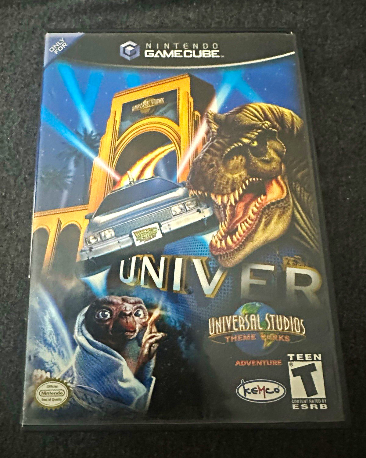 Kemco Universal Studios Theme Parks Adventure GameCube T 2001 MP