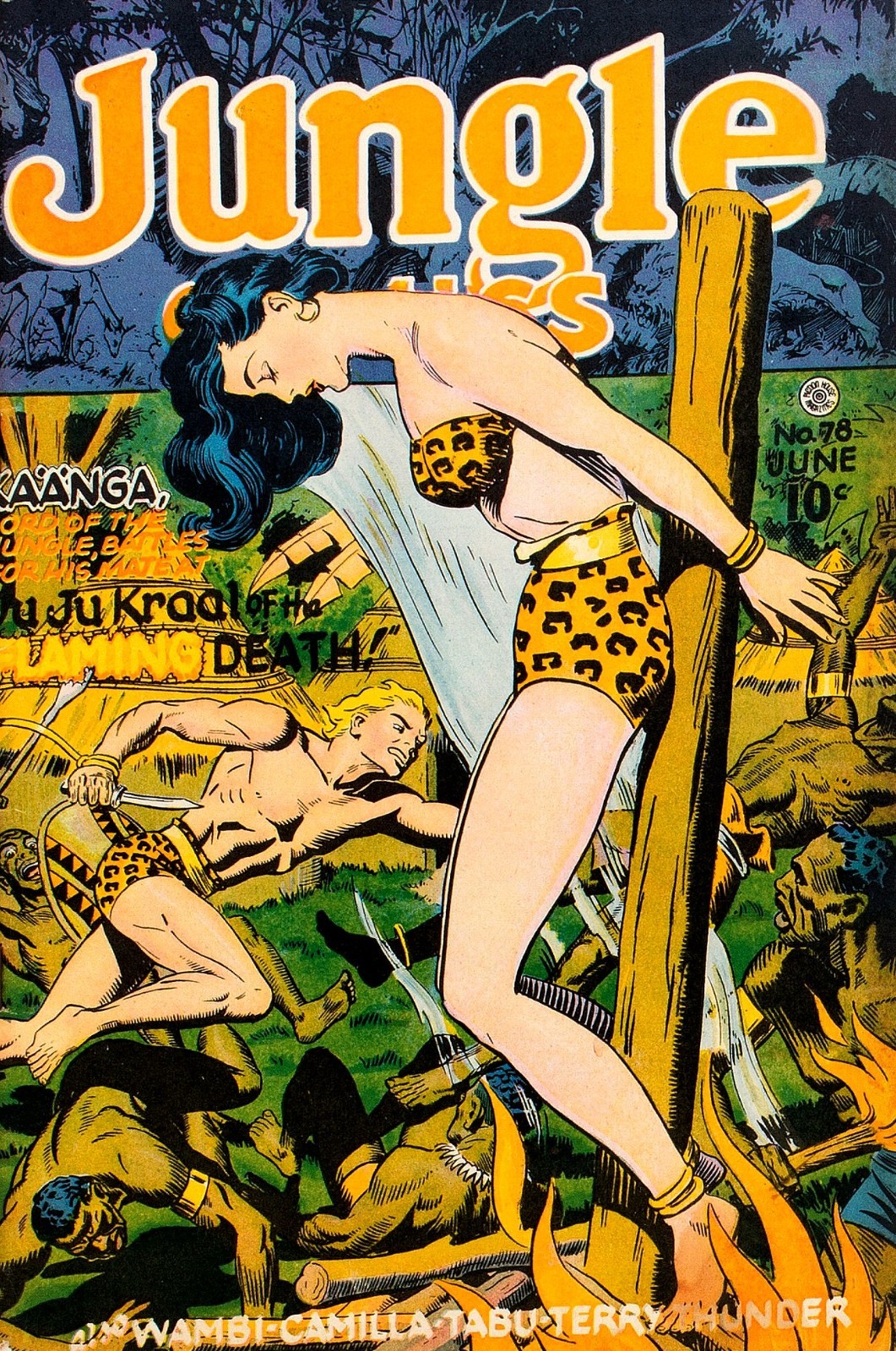 Jungle Comics #78 Photocopy Comic Book Jungle Comics #78 Photocopy Comic Book