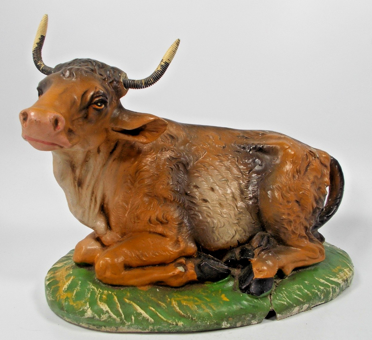 Vintage FONTANINI Italy Nativity Large Bull 12\