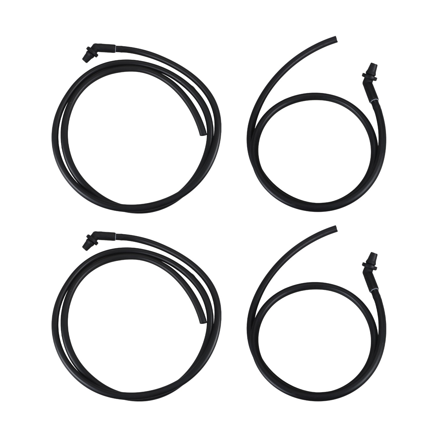 4x Sunroof Drain Tube Hose Pipe Front & Rear for 05-09 Land Rover LR3 4.0L 4.4L