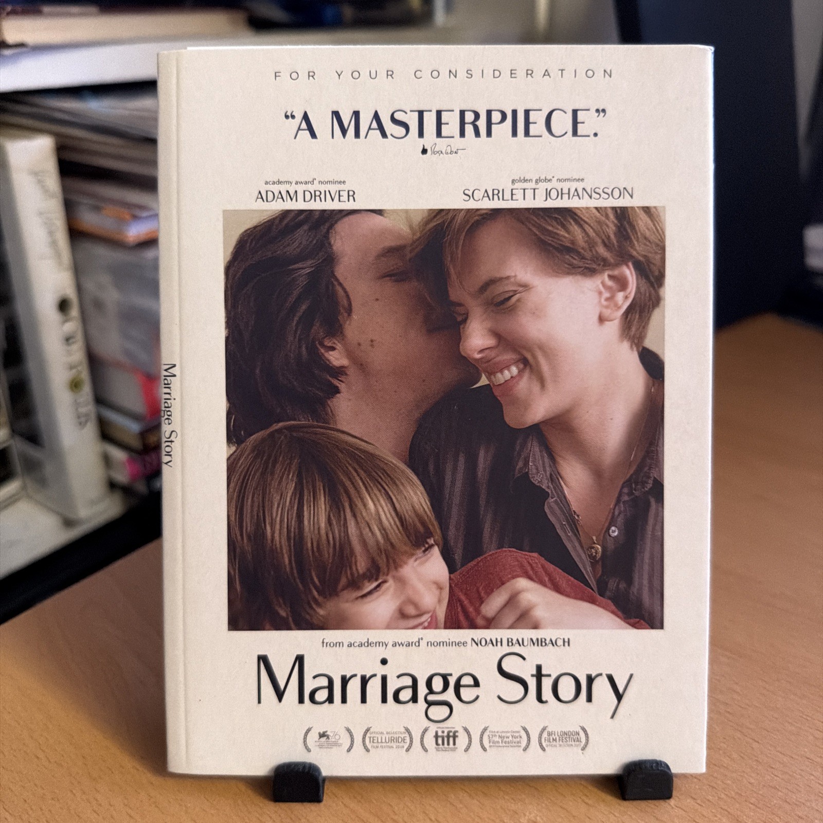 Marriage Story DVD FYC 2017 Netflix  Adam Driver Scarlett Johansson Movie