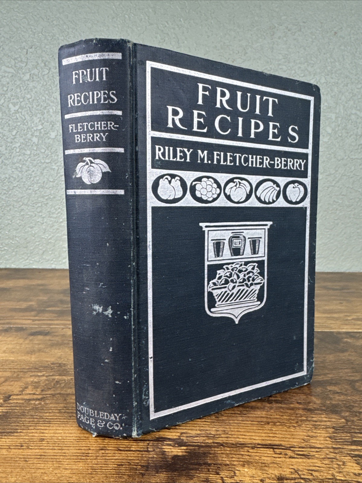 Fruit Recipes by Riley Maria Fletcher Berry 1907 Antique Cookbook RARE