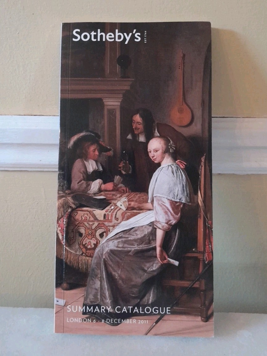 Sotheby\'s London Summary Catalogue 8 December 2011 Sotheby\'s London Summary Catalogue 8 December 2011