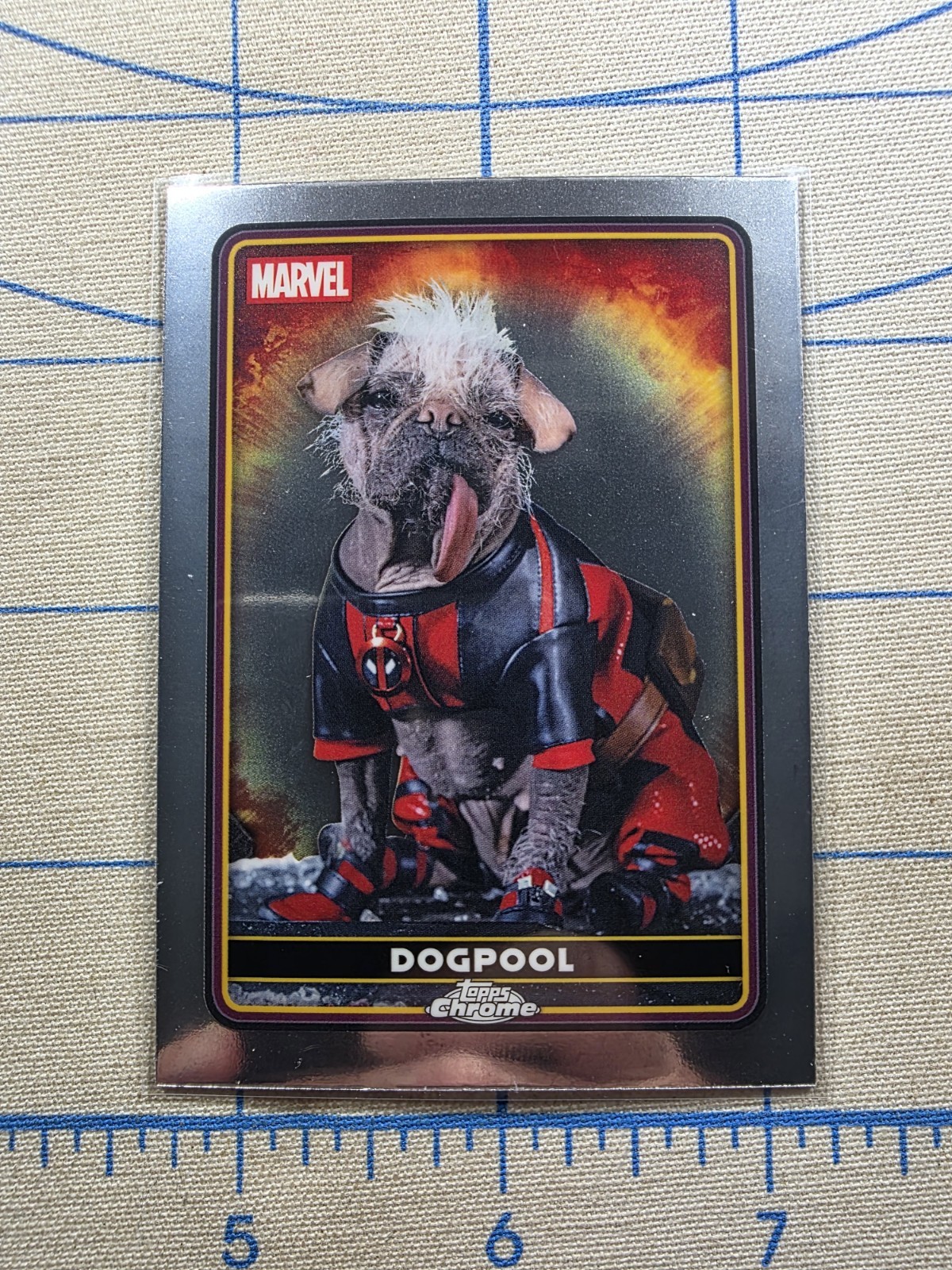 Topps Chrome Marvel Deadpool - Dogpool #28 - Regular Base Card