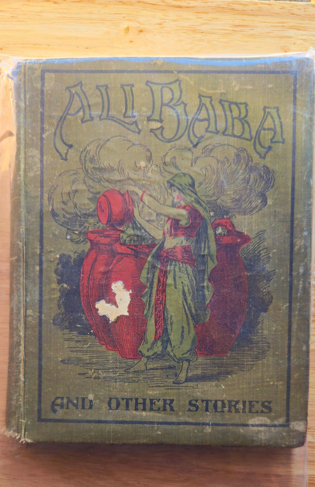 Ali Baba and Other Stories Antique Illustrated Pre-1920 Original Hardcover