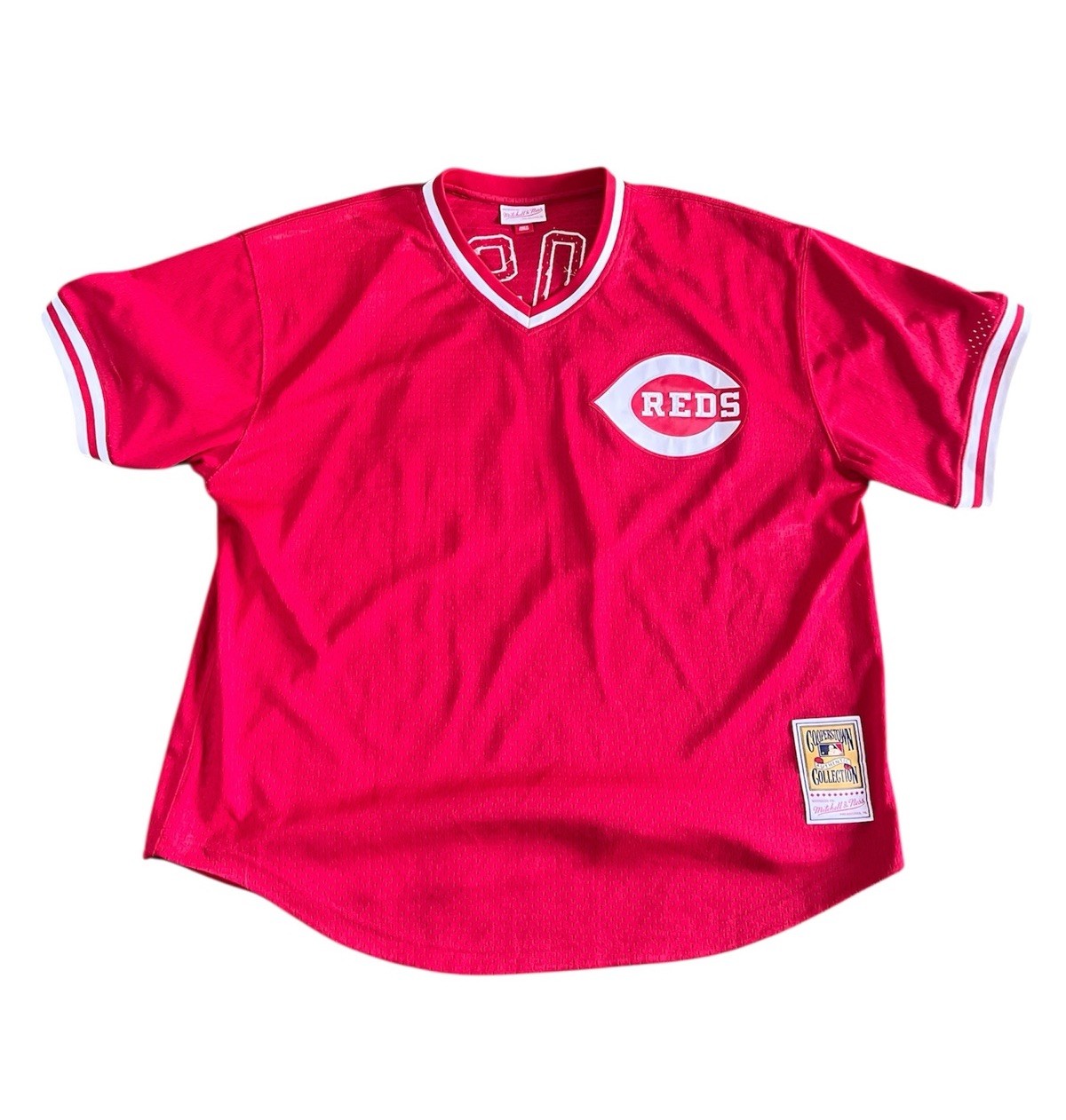 Mitchell And Ness 1984 Pete Rose Jersey Men’s Red Unknown Size Approximately L Mitchell And Ness 1984 Pete Rose Jersey Men’s Red Unknown Size Approximately L