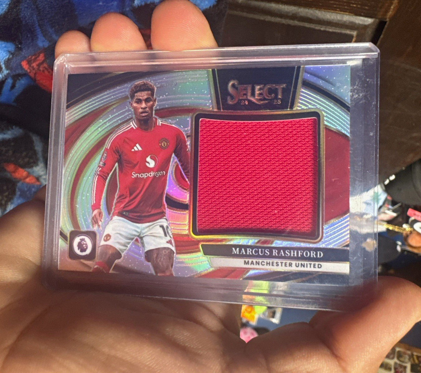 Panini 2024-25 Select Marcus Rashford Man United Memorabilia Insert #25 Panini 2024-25 Select Marcus Rashford Man United Memorabilia Insert #25