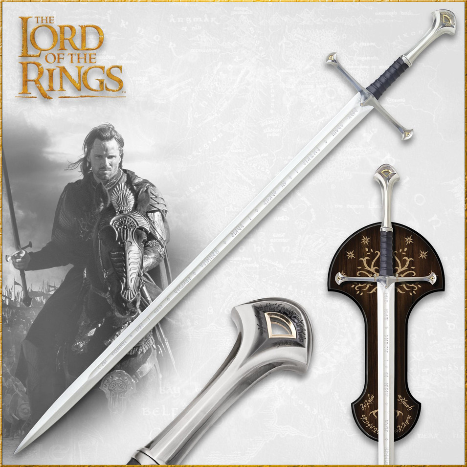 Lord of the Rings King Elessar's Anduril Sword | By United Cutlery Lord of the Rings King Elessar's Anduril Sword | By United Cutlery