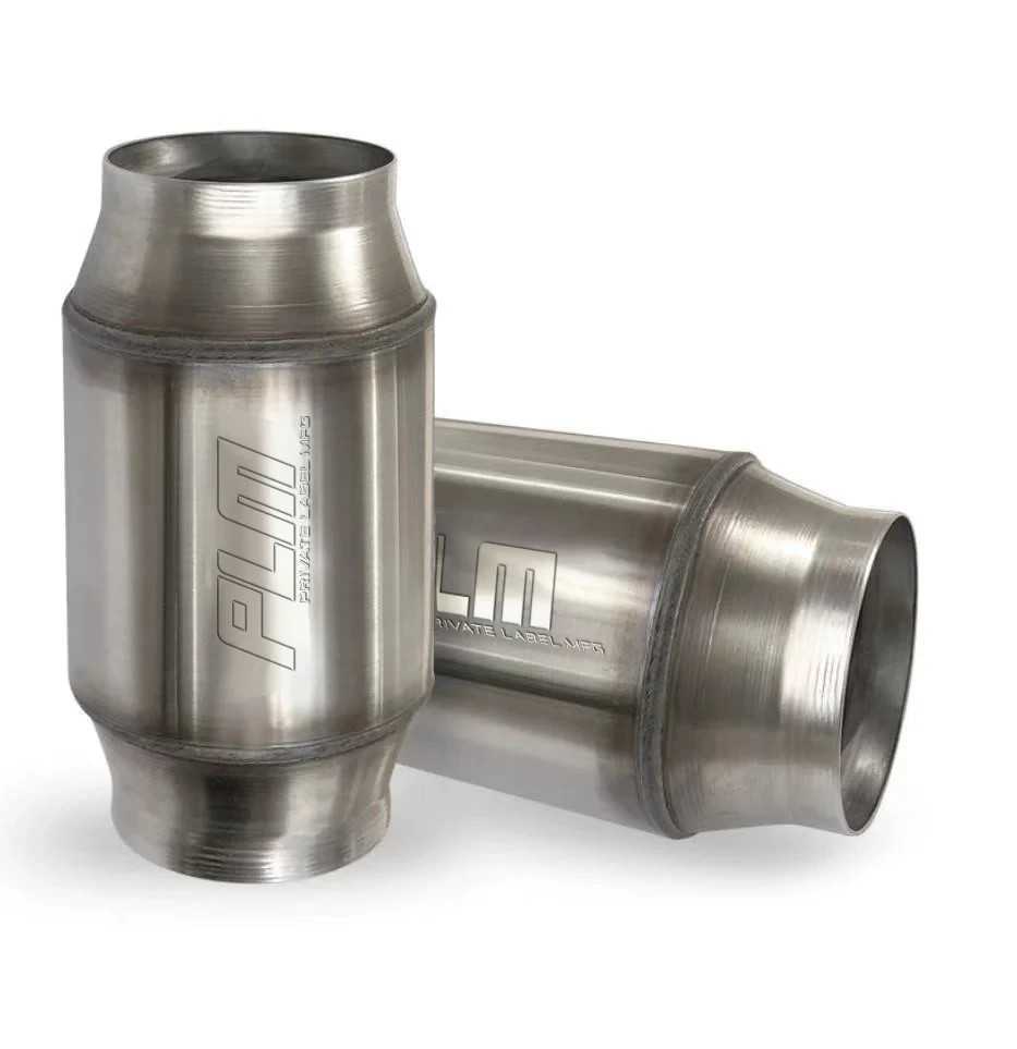 High Flow Metallic Catalytic Converter 200 Cell Universal 2.5\
