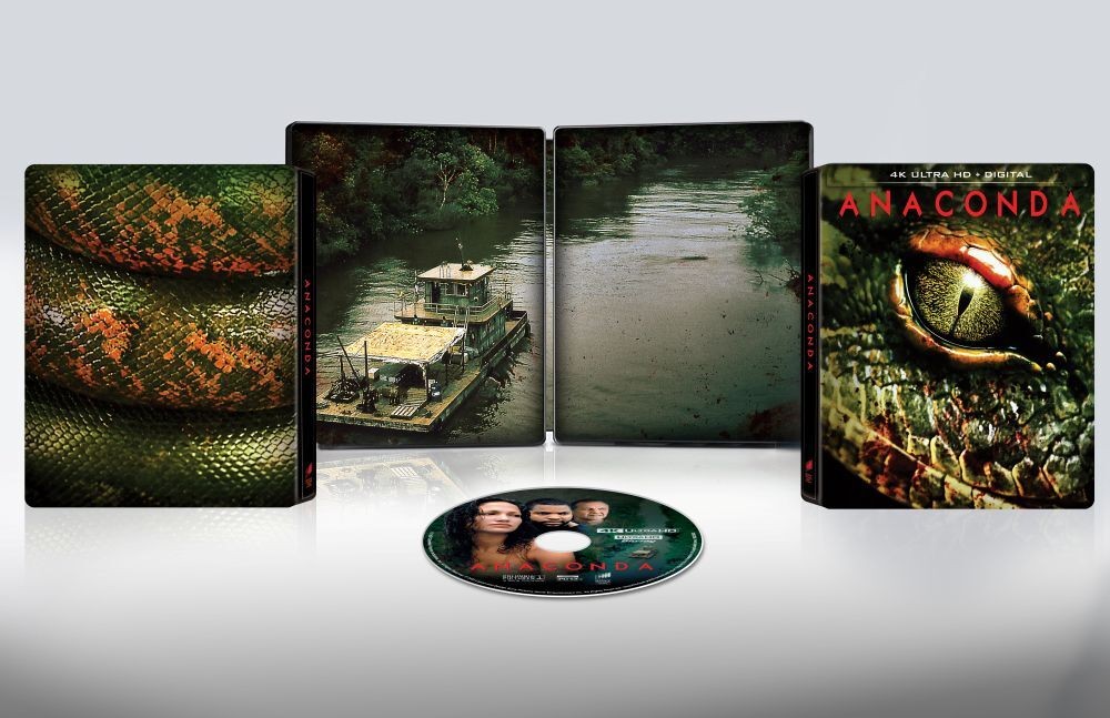 Steelbook Anaconda (1997) (4K /Blu-ray + Digital) NEW