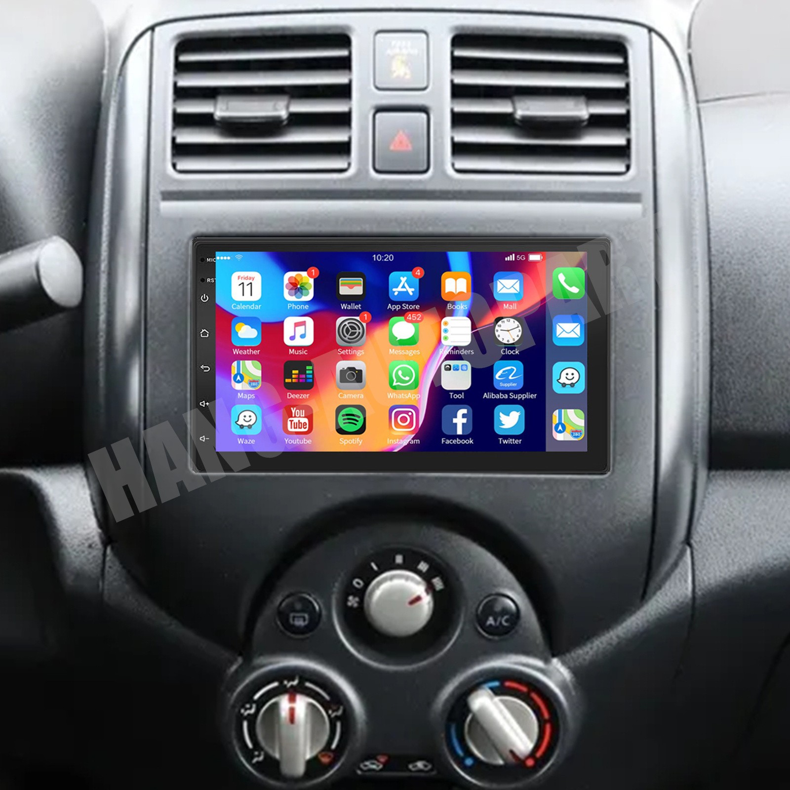 2+64GB GPS Radio For Nissan March 2012-2017 Android 15 Apple Carplay Car Stereo