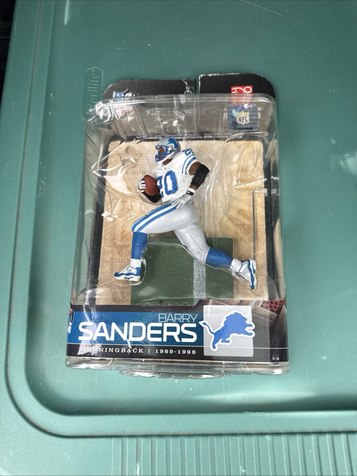 2009 McFarlane SportsPicks NFL Legends Barry Sanders Sealed Detroit Lions 2009 McFarlane SportsPicks NFL Legends Barry Sanders Sealed Detroit Lions