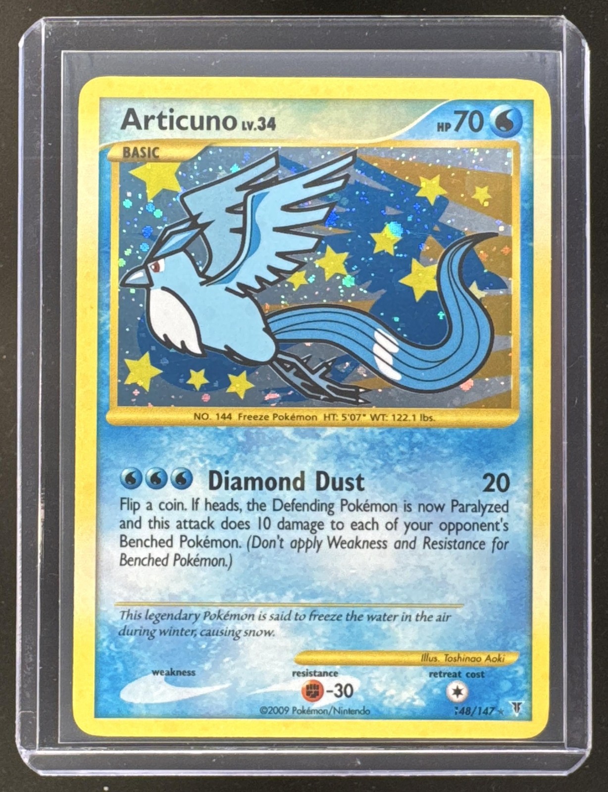 2009 Pokemon Supreme Victors Articuno 148/147 LP PKL