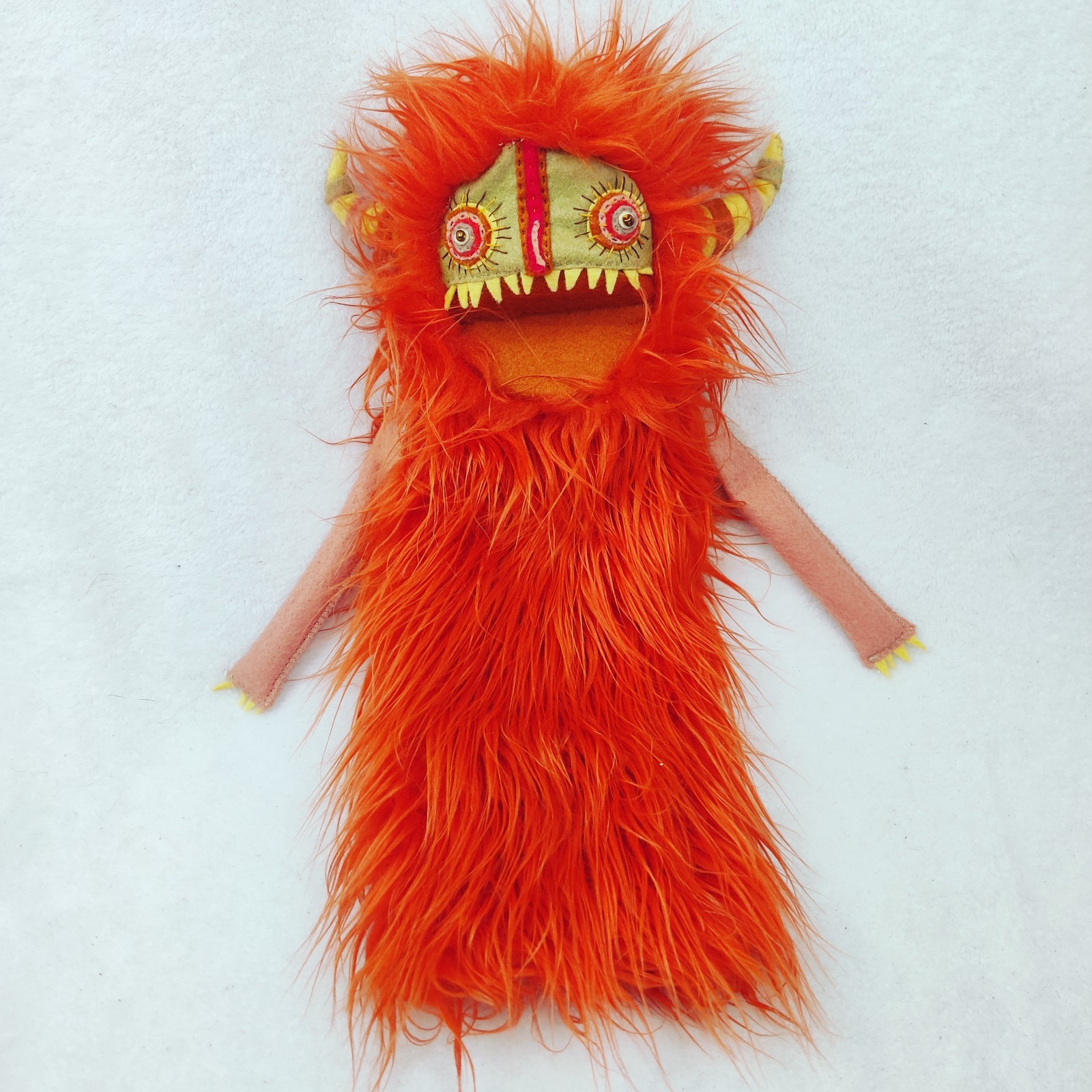 Aunty Beast Handmade OOAK Monster Puppet Arch Enemy Arts plush animal stage