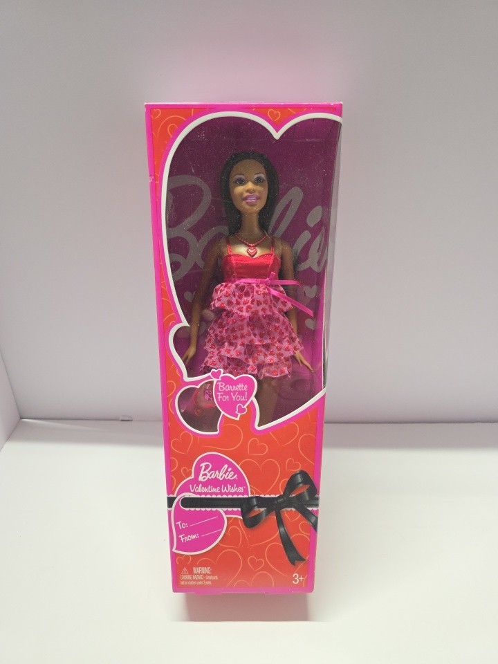 SEALED 2008 Valentine Wishes Barbie AA Doll Mattel\'s Romantic Holiday Collection