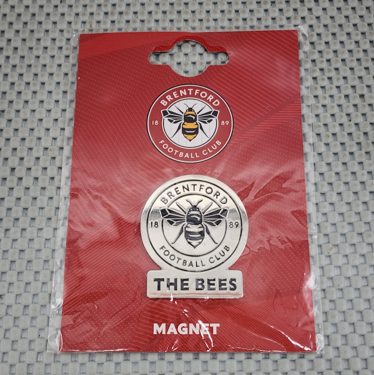 Brentford FC The Bees Blackout Crest Magnet Brentford FC The Bees Blackout Crest Magnet