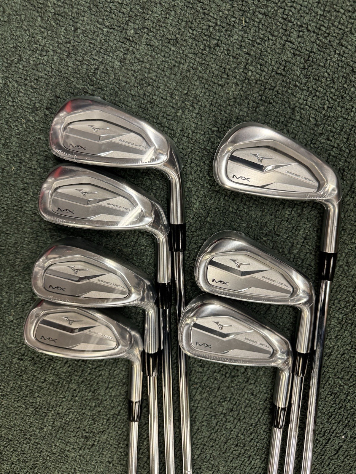 MIZUNO MX SPEED METAL IRON SET 5-PW,GW / KBS MAX 80 REGULAR FLEX STEEL MIZUNO MX SPEED METAL IRON SET 5-PW,GW / KBS MAX 80 REGULAR FLEX STEEL