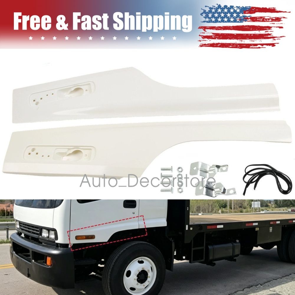 Door Garnish Blister Fender for ISUZU FTR FSR FVR 1997-2009 LH+RH Painted