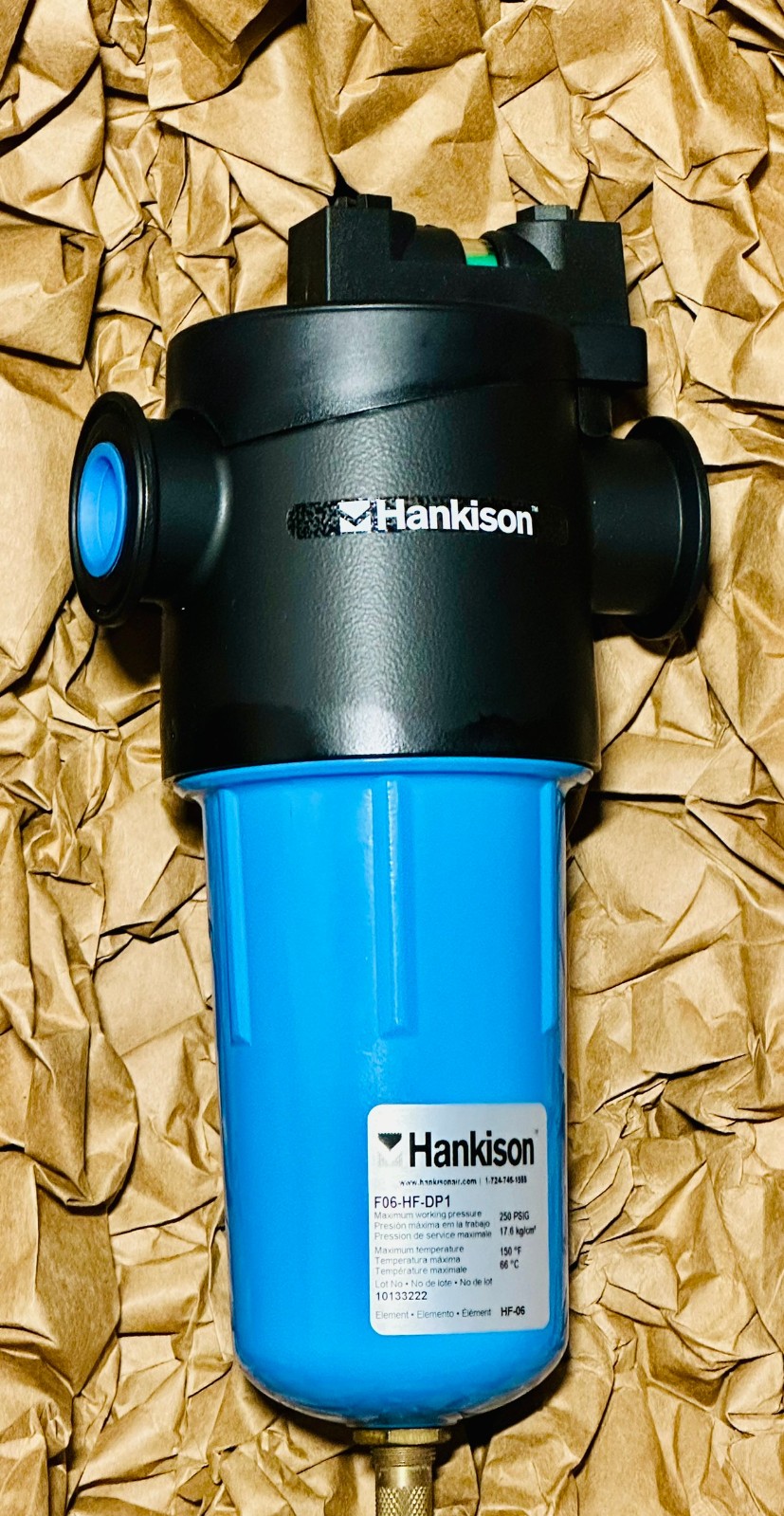 Hankison F06-HF-DPI HF-06 Compressed Air Filter Element Replacement Industrial Hankison F06-HF-DPI HF-06 Compressed Air Filter Element Replacement Industrial