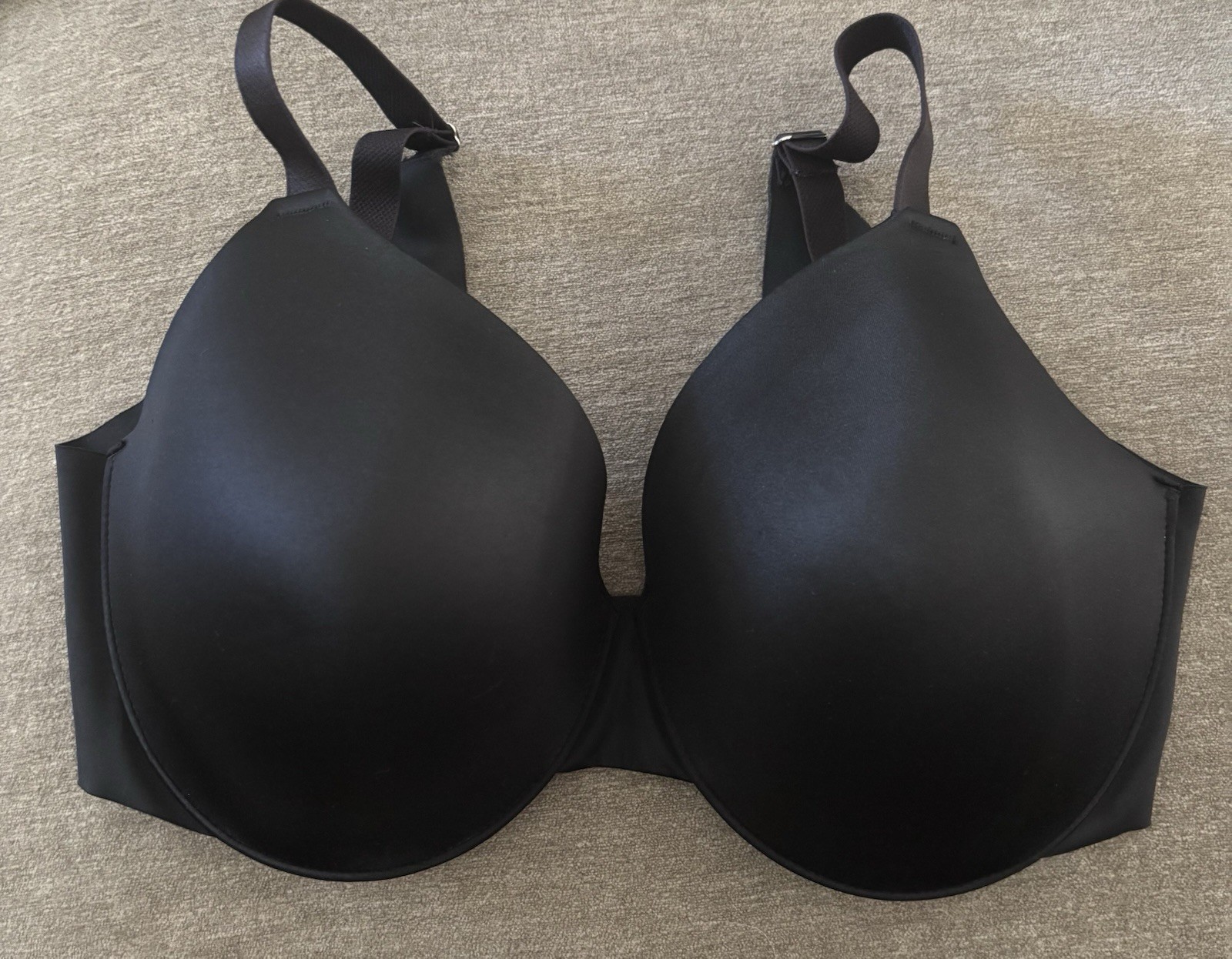Soma Vanishing Back Full Coverage Bra 36DDD Black Soma Vanishing Back Full Coverage Bra 36DDD Black