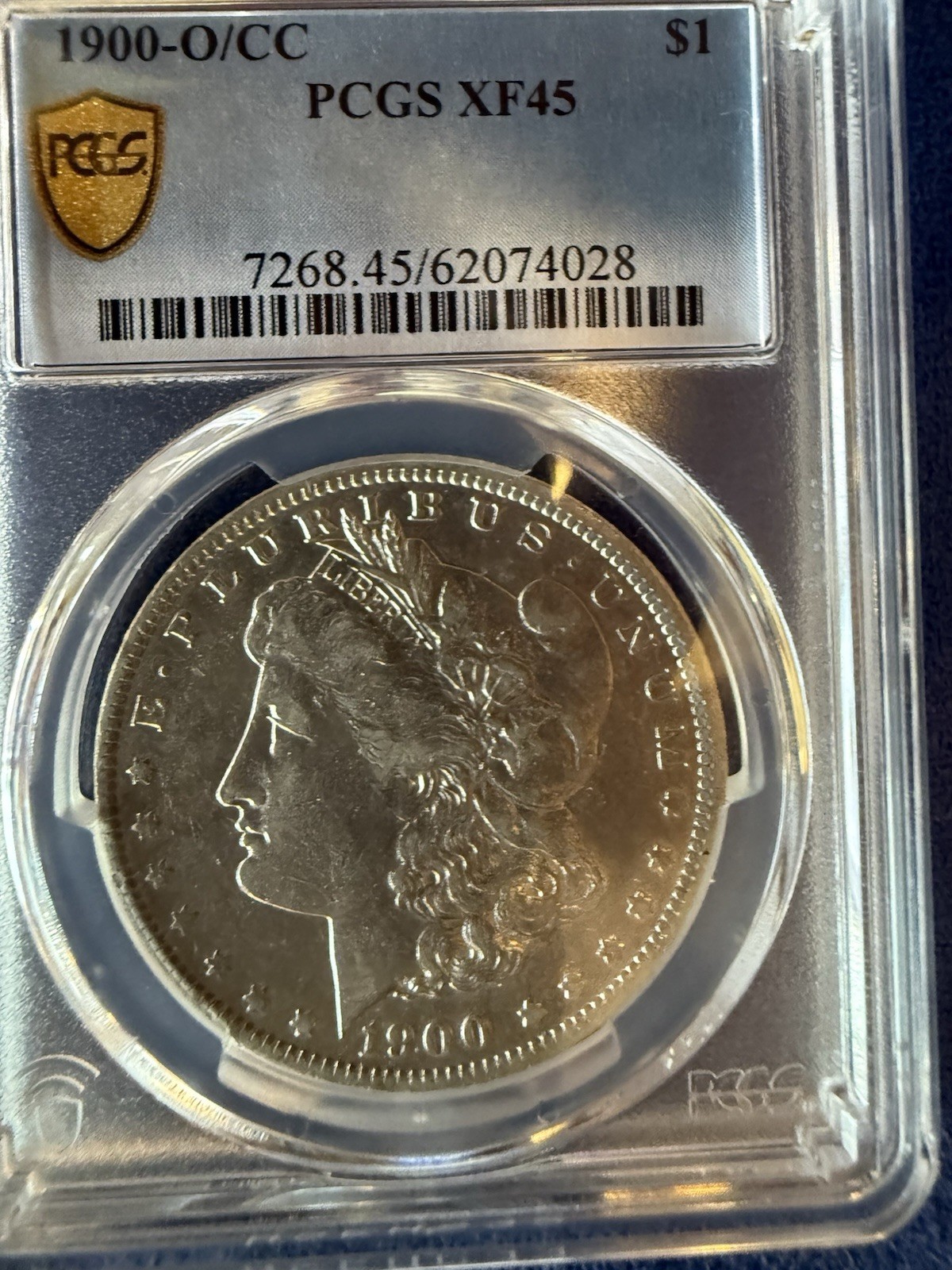 1900-O/CC Morgan Silver Dollar - $1 PCGS XF45 very Cool Coin🇺🇸🇺🇸🇺🇸🍒🍒