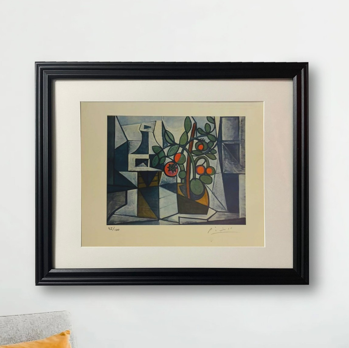 Pablo Picasso Hand-Signed Original Print With COA and +$3,500 USD Appraisal
