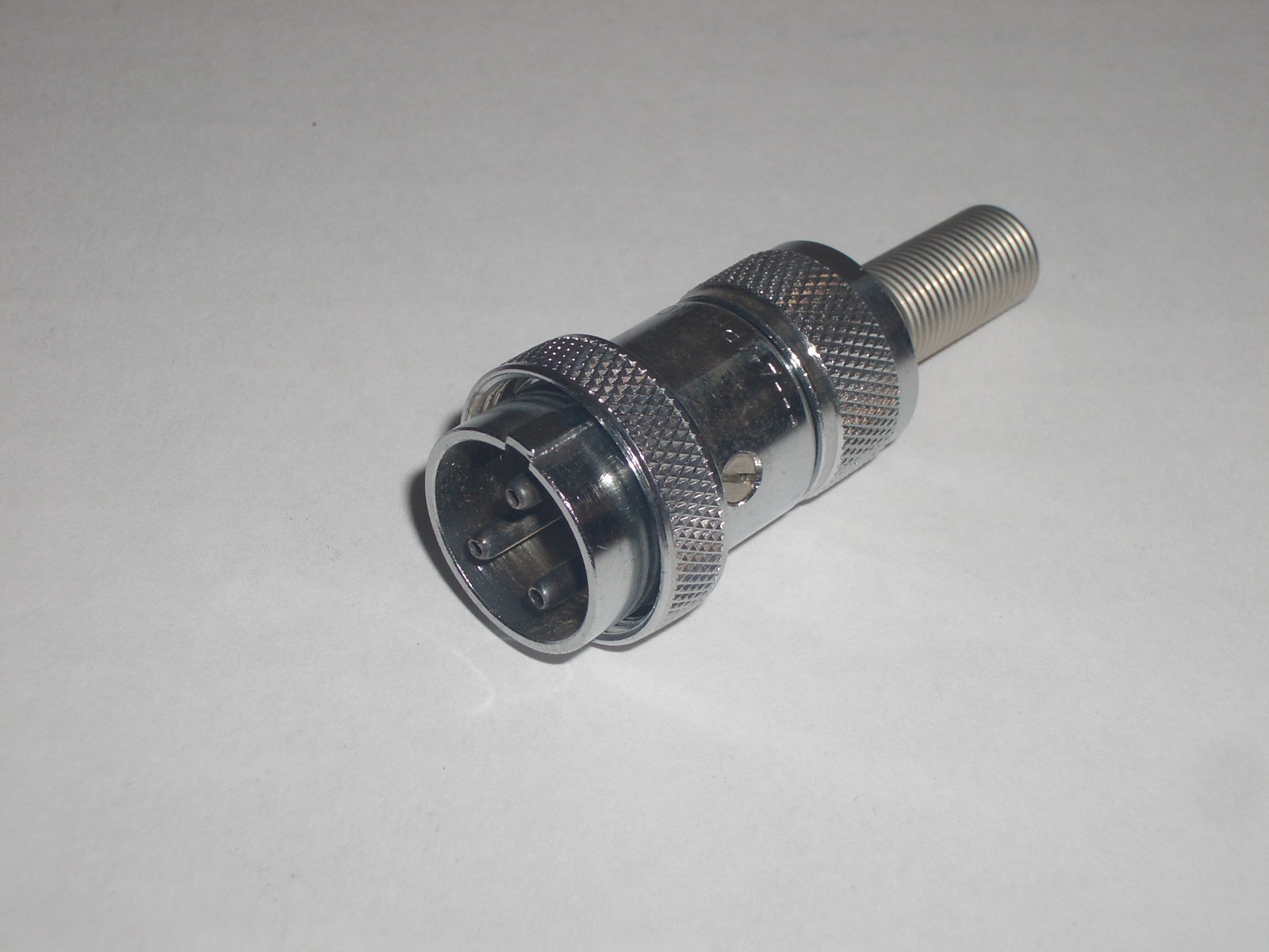 AMPHENOL 91-MC3M 3 PIN MICROPHONE PLUG CONNECTOR SHURE 55 COLLINS 32RA NO CLIP
